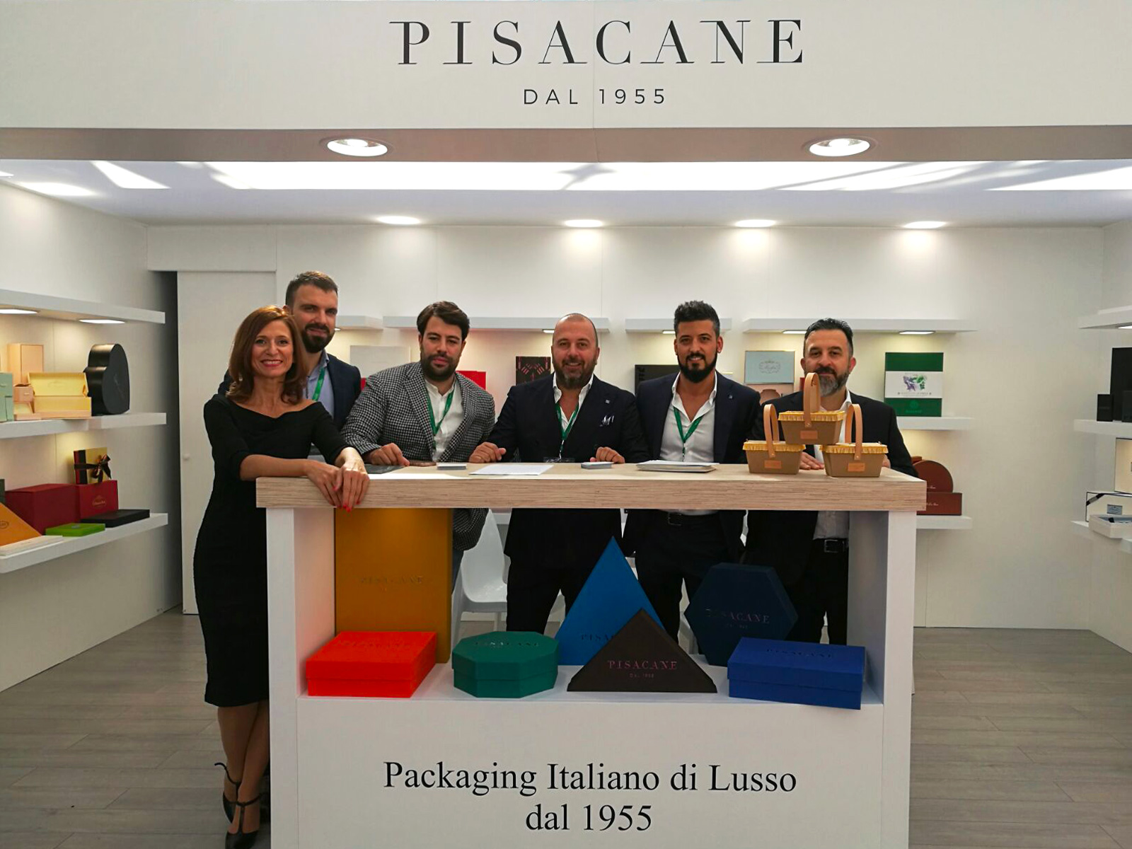 Pisacane Team at Luxe Pack 2018 - Pisacane